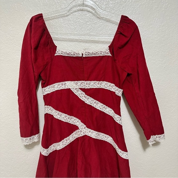 FREE PEOPLE Tennley Corduroy Mini Dress size S - Picture 8 of 10